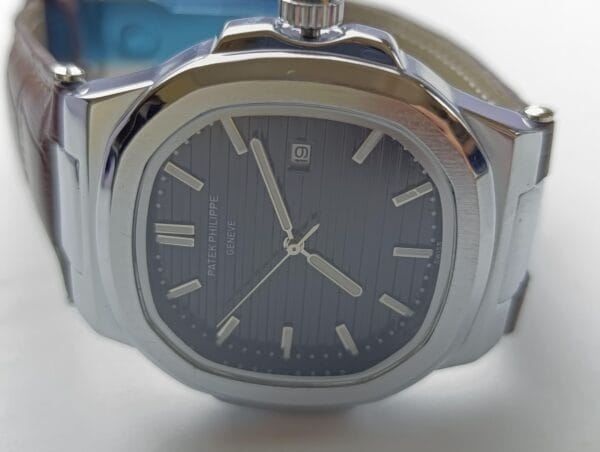 Patek Philippe Stylish & Elegant watch- Leather Strap - Image 2