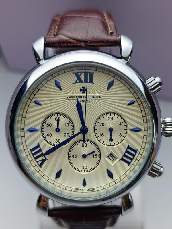 Vacheron Constantin Genève Inspired Multi-Function Watch - Timeless Elegance - Image 7