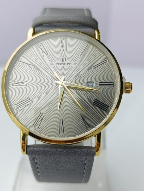 Elegant Universe Point Watch with Unique Ripple Dial - Image 2
