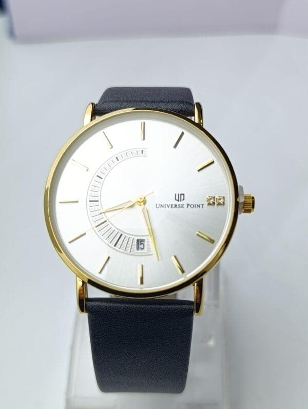 Elegant Universe Point Watch with Unique Ripple Dial - Image 6