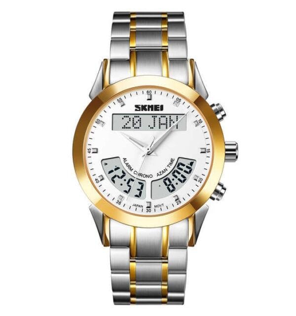 SKMEI Islamic Prayer Time (Namaz) Watch with Dual Display and Qibla Direction - Image 5