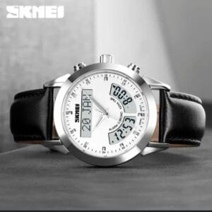 SKMEI Islamic Prayer Time (Namaz) Watch with Dual Display and Qibla Direction