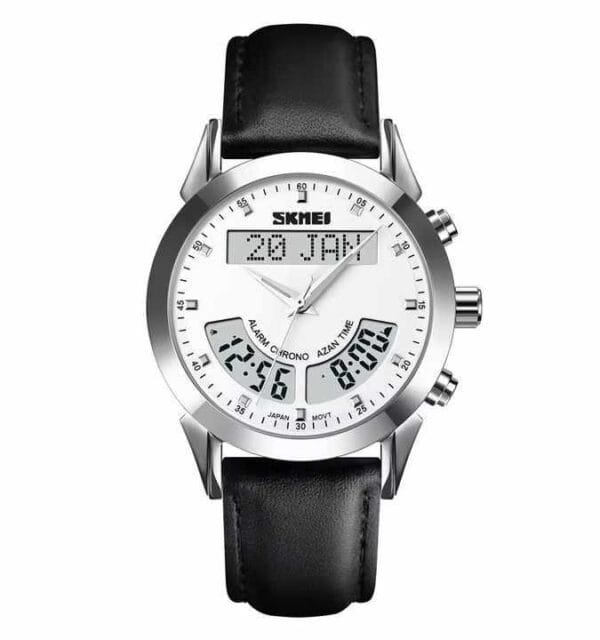 SKMEI Islamic Prayer Time (Namaz) Watch with Dual Display and Qibla Direction - Image 6