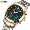 SKMEI Islamic Prayer Time (Namaz) Watch with Dual Display and Qibla Direction