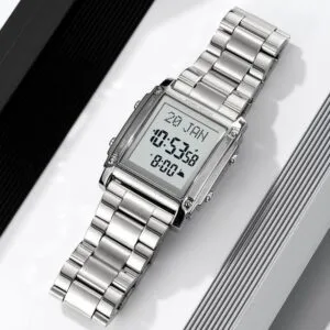 (Skmei) Your Daily Companion: Digital Islamic Prayer Watch for Modern Muslims