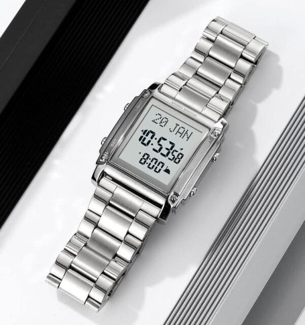 (Skmei) Your Daily Companion: Digital Islamic Prayer Watch for Modern Muslims