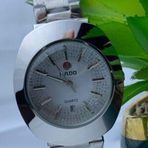 Glamorous Gold-Tone RADO Quartz Watch - Elevate Your Style, Many Colors to Choose From