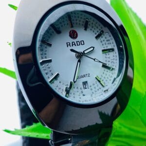 Glamorous Gold-Tone RADO Quartz Watch - Elevate Your Style, Many Colors to Choose From