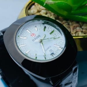 Glamorous Gold-Tone RADO Quartz Watch - Elevate Your Style, Many Colors to Choose From