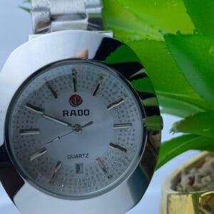 Glamorous Gold-Tone RADO Quartz Watch - Elevate Your Style, Many Colors to Choose From