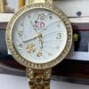 Gold-Tone "CD COLLECTION" Ladies' Watch with Crystal Bezel