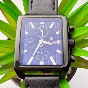 KAD MAN Men's Watch with Unique Circular Date & Day Display