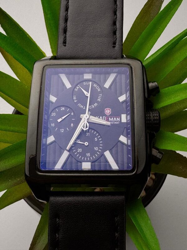 KAD MAN Men's Watch with Unique Circular Date & Day Display - Image 7