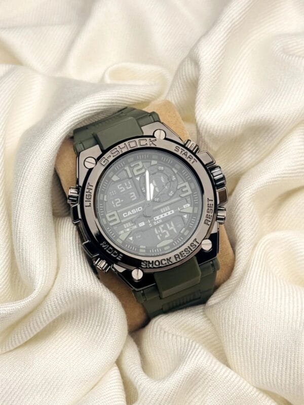 Casio G-Shock Style Men's Dual Display Sport Watch with Shock Resist.