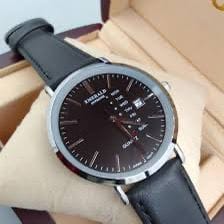 EMERALD SUPREME Gold and Black Day-Date Quartz Watch