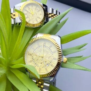 Perfect Pair: Elegant Two-Tone Couple Watches by MOMENT