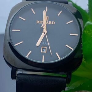 Sleek & Modern: Reward Black Quartz Watch