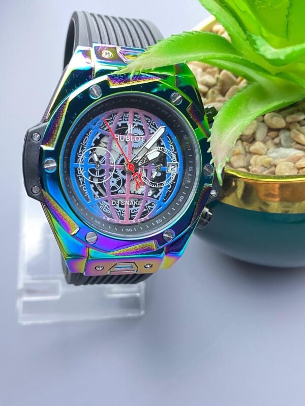 Chromatic Statement: The Iridescent Hublot Timepiece