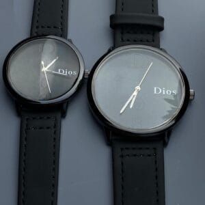 Matching Blues: Dios Elegant Couple Watches