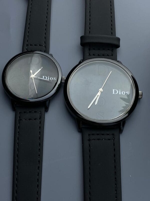 Matching Blues: Dios Elegant Couple Watches - Image 3