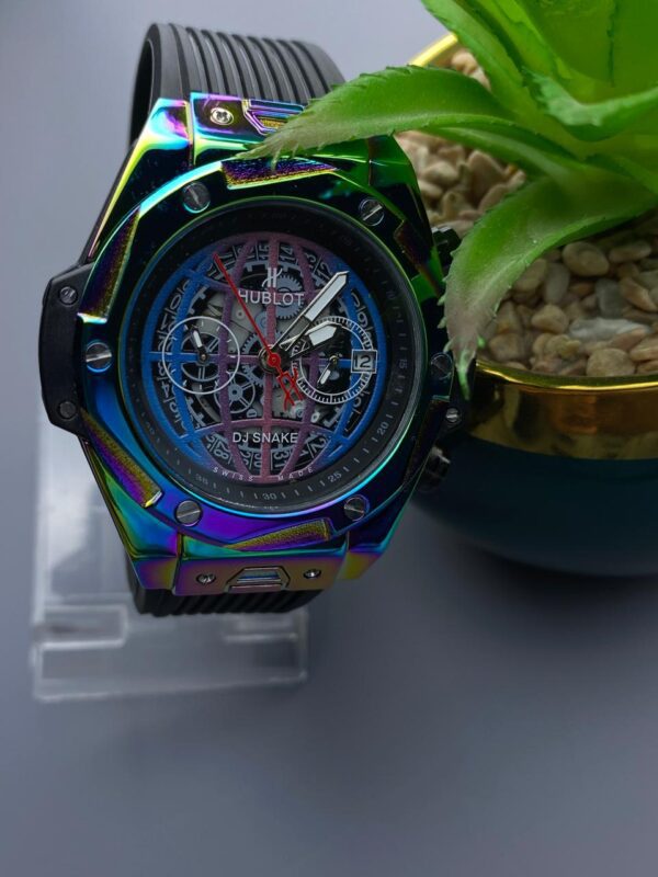 Chromatic Statement: The Iridescent Hublot Timepiece - Image 5