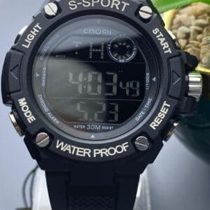 Tough & Ready: S-SPORT Waterproof Digital Watch