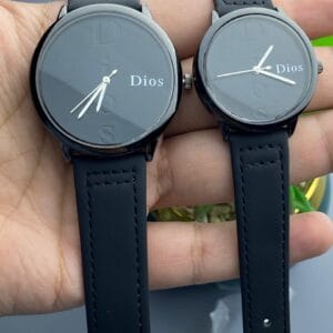 Matching Blues: Dios Elegant Couple Watches