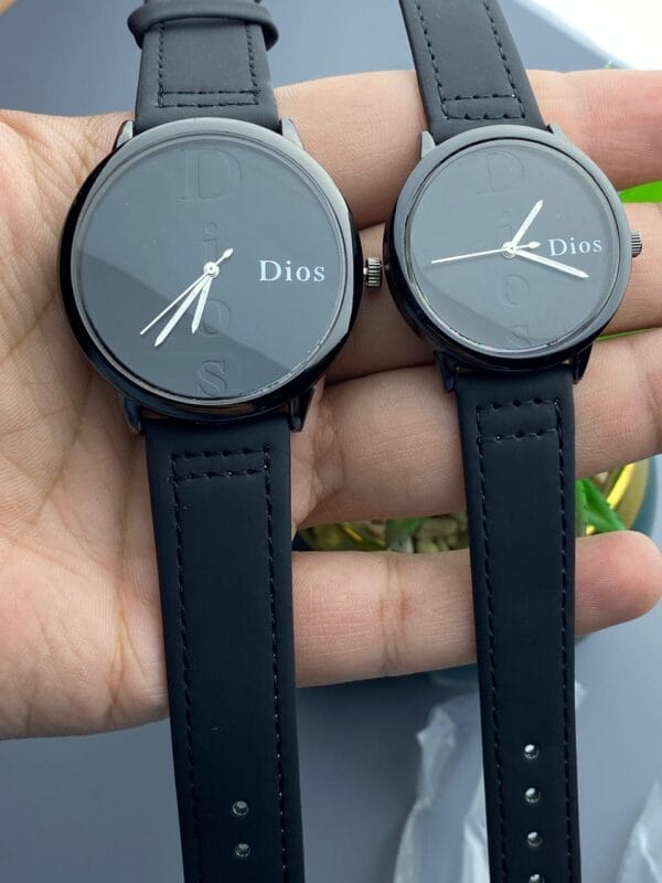 Matching Blues: Dios Elegant Couple Watches - Image 4