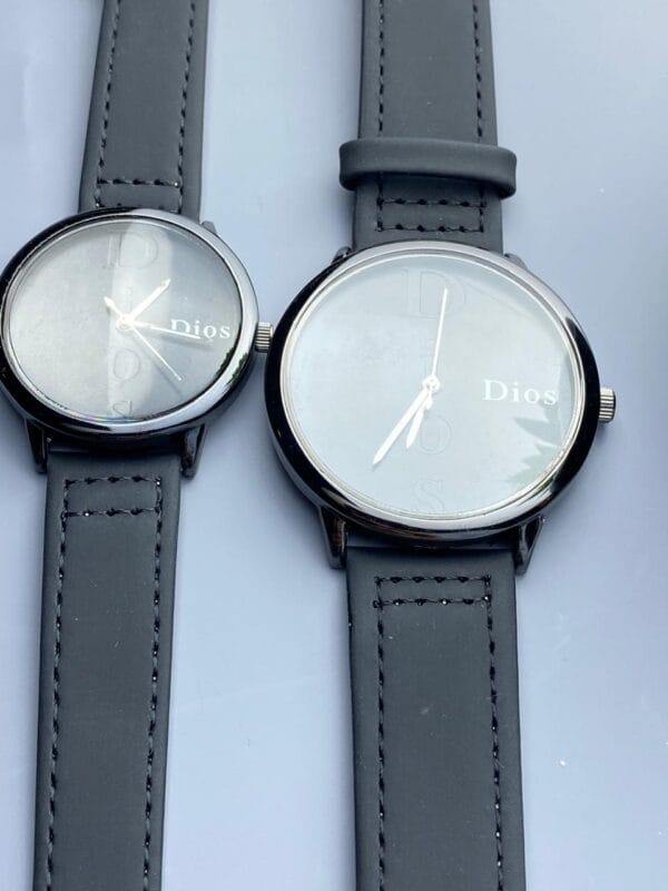 Matching Blues: Dios Elegant Couple Watches - Image 7