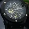 Bold Engineering: Hublot Black Skeleton Automatic