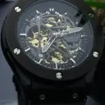 Bold Engineering: Hublot Black Skeleton Automatic