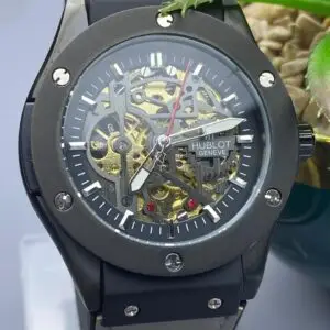 Bold Engineering: Hublot Black Skeleton Automatic