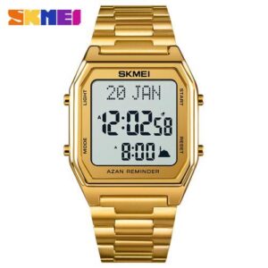 (Skmei) Your Daily Companion: Digital Islamic Prayer Watch for Modern Muslims