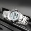SKMEI Stainless Steel Digital Prayer Watch with Azan & Alarm Function