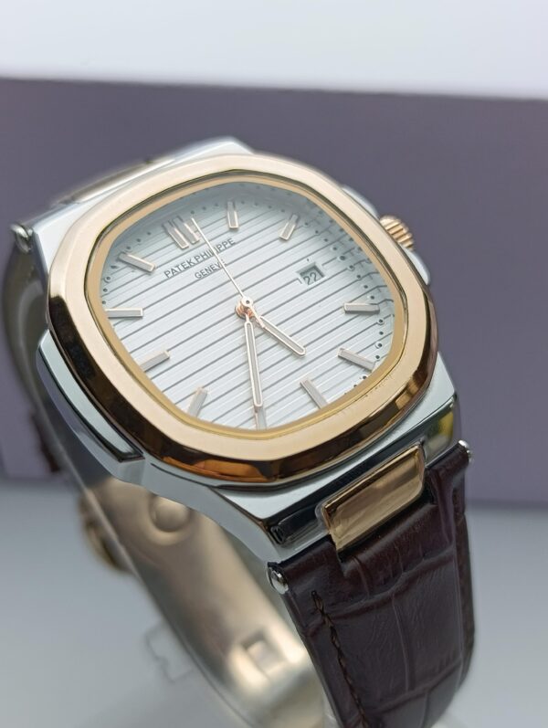 Patek Philippe  Quartz Watch with MasterLock Clasp – Premium Design - Image 9