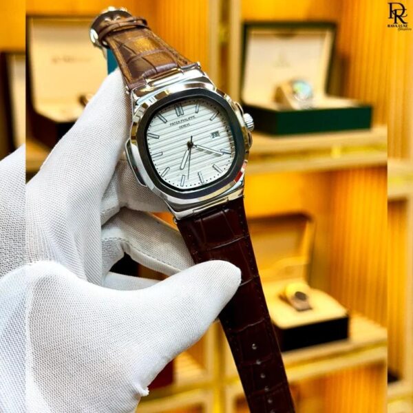 Patek Philippe  Quartz Watch with MasterLock Clasp – Premium Design - Image 6