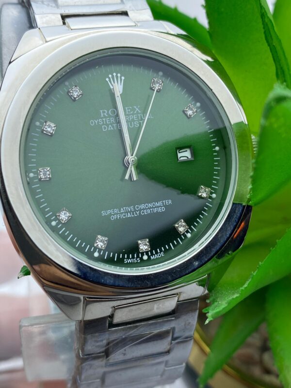 Men's Rolex Datejust - Black Dial, Diamond Accents