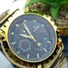 Swish Men's Luxury Quartz Watch – Gold Stainless Steel with Chronograph Features