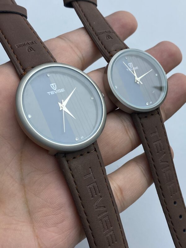 Elegant TEVISE Couple Watches – Timeless Style for Two - Image 5