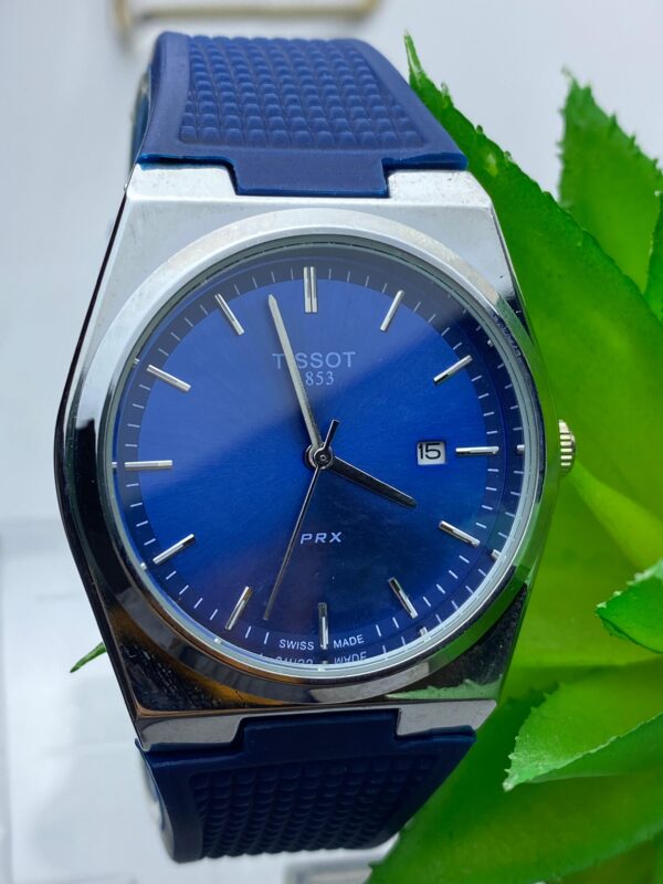 Tissot PRX Powermatic 80 Gold Dial & Comfortable Rubber Strap - Image 3