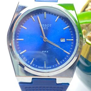 Tissot PRX Powermatic 80 Gold Dial & Comfortable Rubber Strap