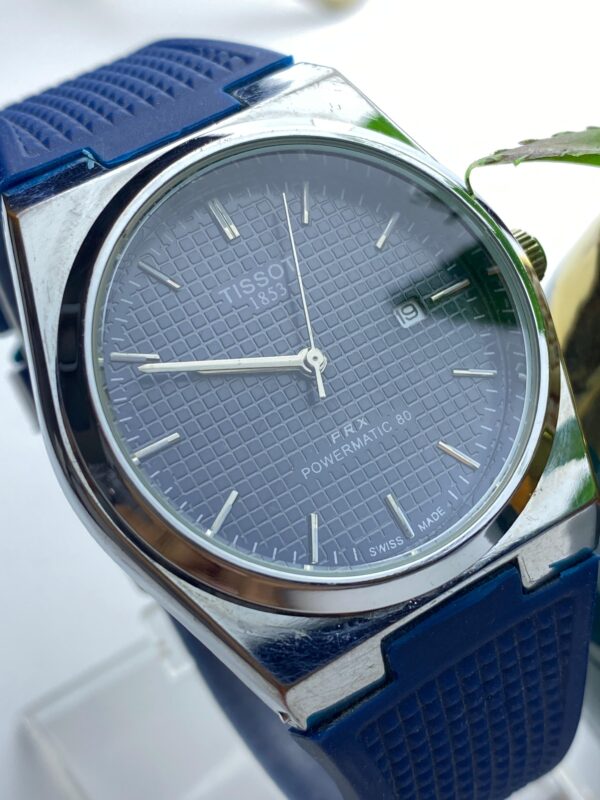 Tissot PRX Powermatic 80 Gold Dial & Comfortable Rubber Strap - Image 8