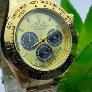 Gold Rolex Daytona Style Chronograph