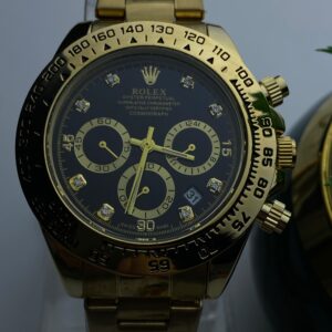 Gold Rolex Daytona Style Chronograph
