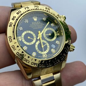 Gold Rolex Daytona Style Chronograph