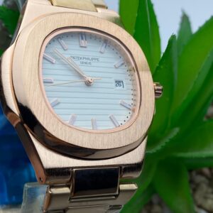 Patek Philippe Rose Gold Watch with Date - Elegant Design