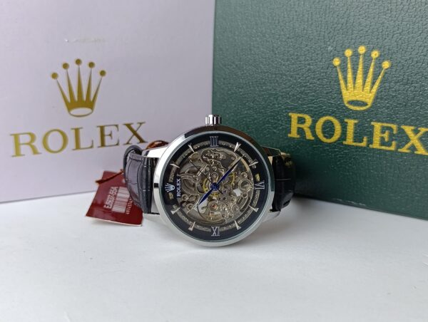 Rolex Style Skeleton Automatic Watch - Image 2